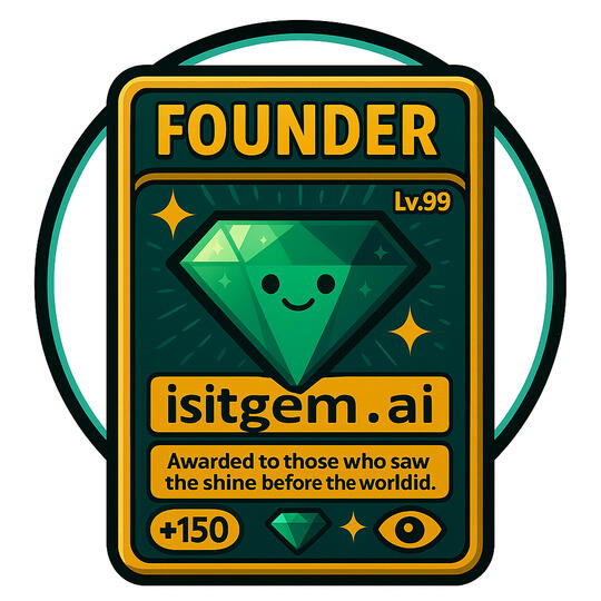 IsItGem Logo Can you tell is it GEM?