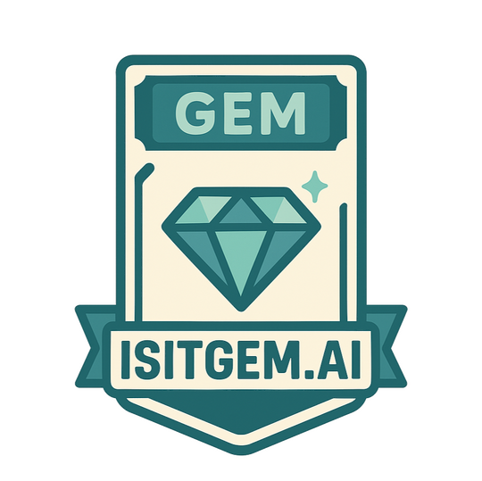 IsItGem Logo Can you tell is it GEM?